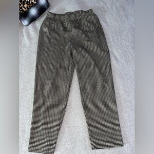 A New Day Black and Cream Houndstooth Pants